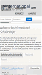 Mobile Screenshot of internationalscholarships.com